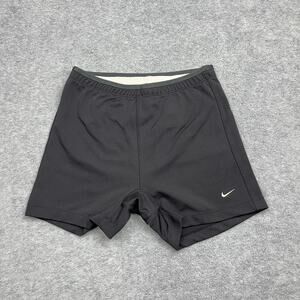 Vintage Nike Alpha Project Women's Compression Shorts Black M Mini Swoosh 90s